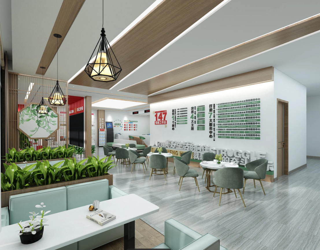 清遠黨建展廳設計公司裝修黨建黨群服務中心、紅色主題文化墻設計制作