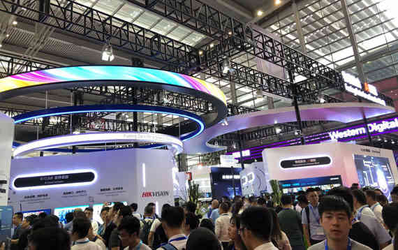 海康威視深圳安博會深圳展臺設(shè)計搭建