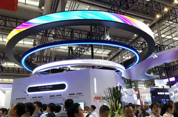 海康威視深圳安博會深圳展臺設(shè)計搭建