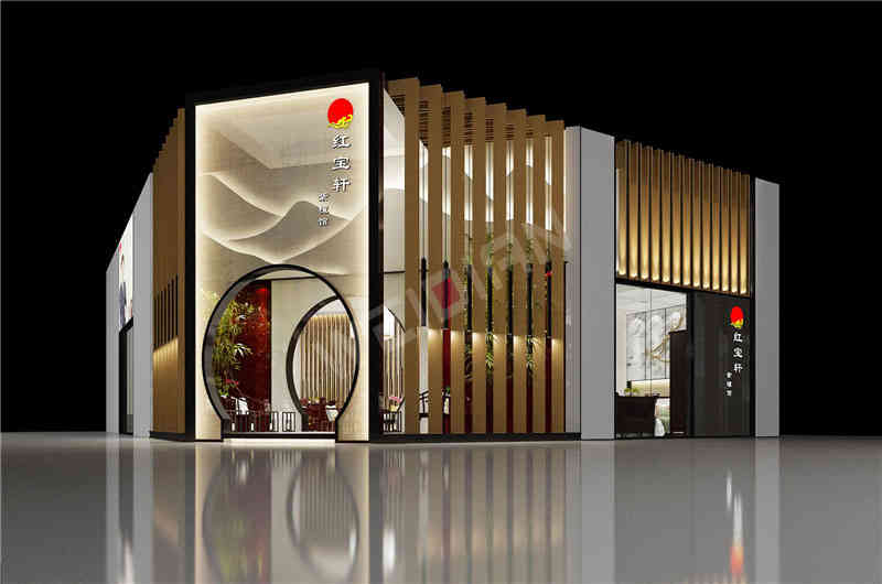 紅寶軒深圳國際家具展展覽深圳展臺設計搭建