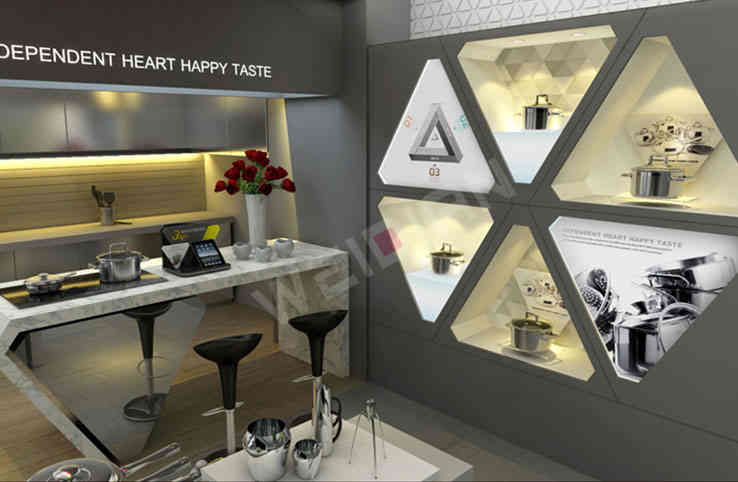 廣州裝修設(shè)計公司三A廚具全國終端形象店裝飾設(shè)計案例 廣州裝修設(shè)計公司三A廚具全國終端形象店裝飾設(shè)計案例
