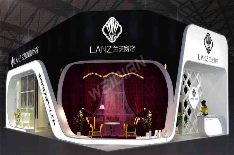 蘭芝窗簾深圳國際紡織面料及輔料深圳展會設(shè)計搭建