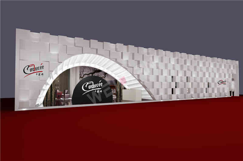 廣州展位裝飾設計公司助力卡圖琦廣州國際家具展覽會Ciff展覽、展臺設計搭建