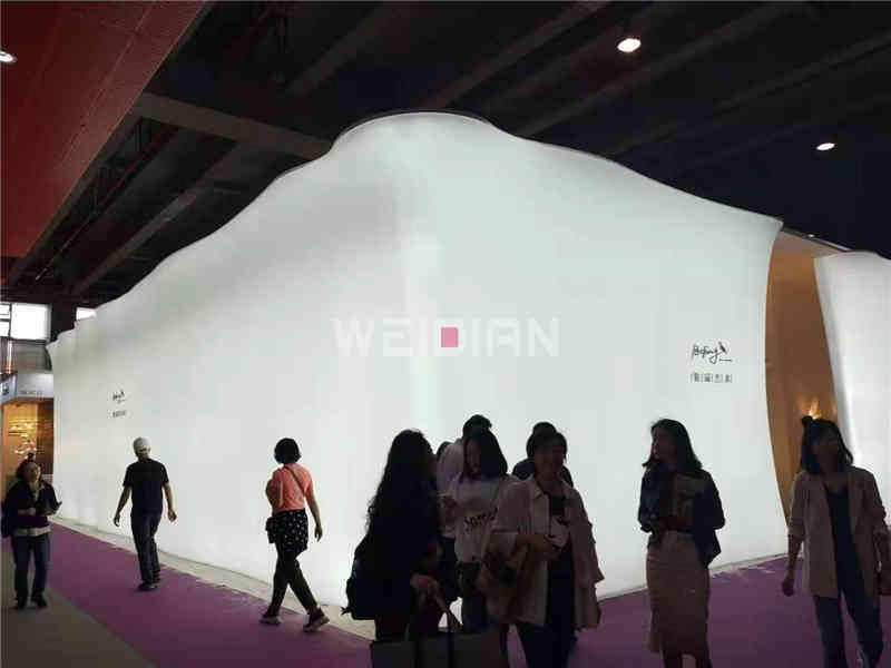 廣州展臺(tái)設(shè)計(jì)公司搭建鉑晶藝術(shù)上海國際尚品家居及室內(nèi)裝飾廣州展覽會(huì)展臺(tái)搭建