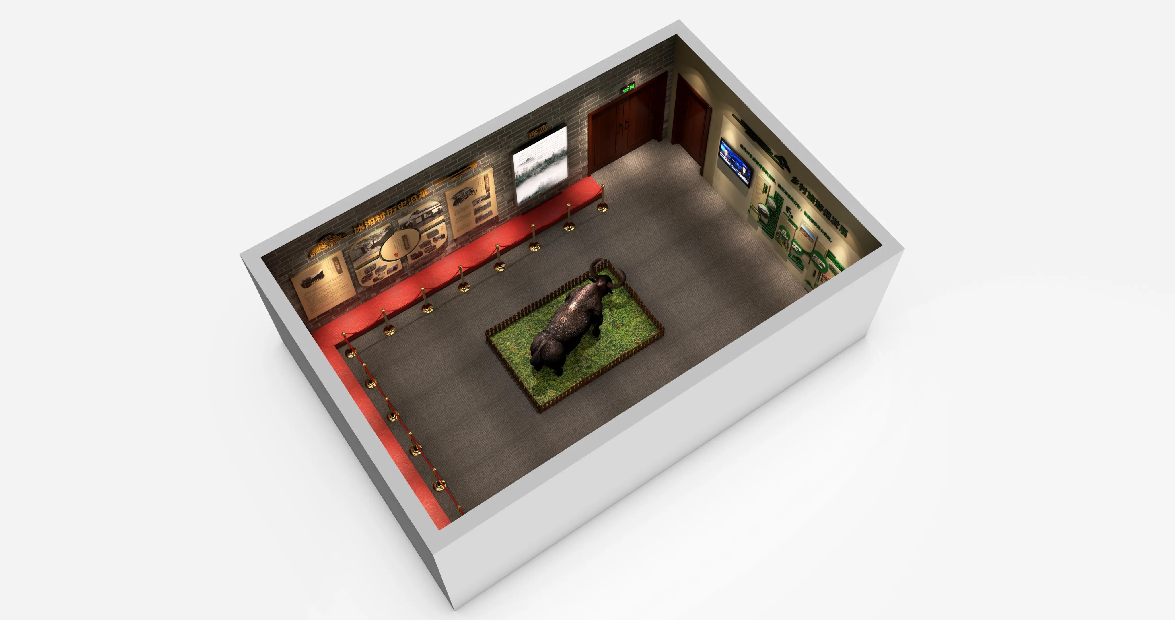 廣東省青海村史館設計、廣東鄉村文化展館、鄉村記憶展館、廣東鄉村展覽館設計策劃（二 ）