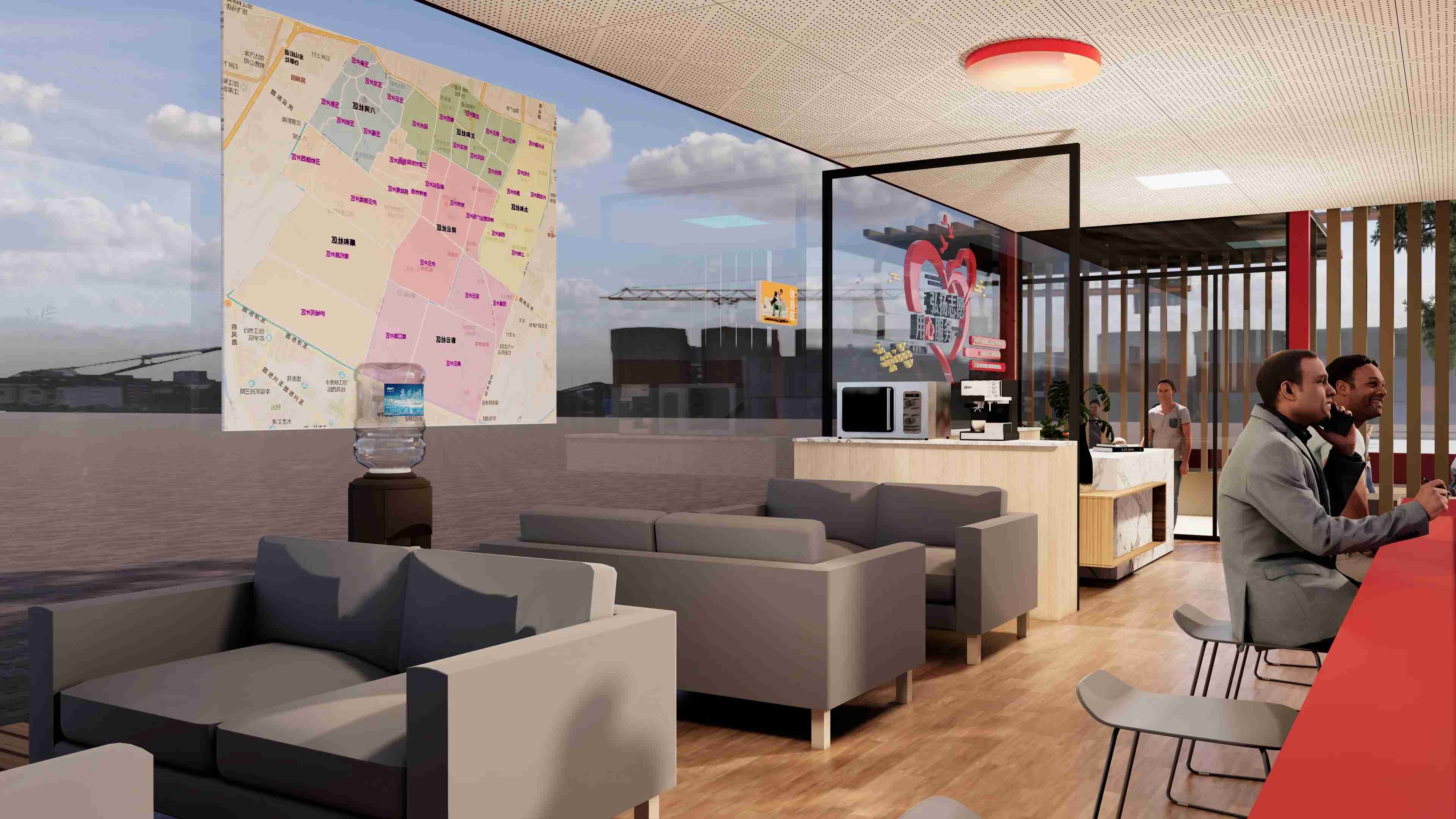 廣東佛山黨群服務(wù)驛站、廣東暖心驛站、廣東愛心驛站設(shè)計(jì)施工