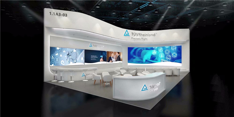 華為技術有限公司參展廣州會展中心展覽設計展臺搭建3